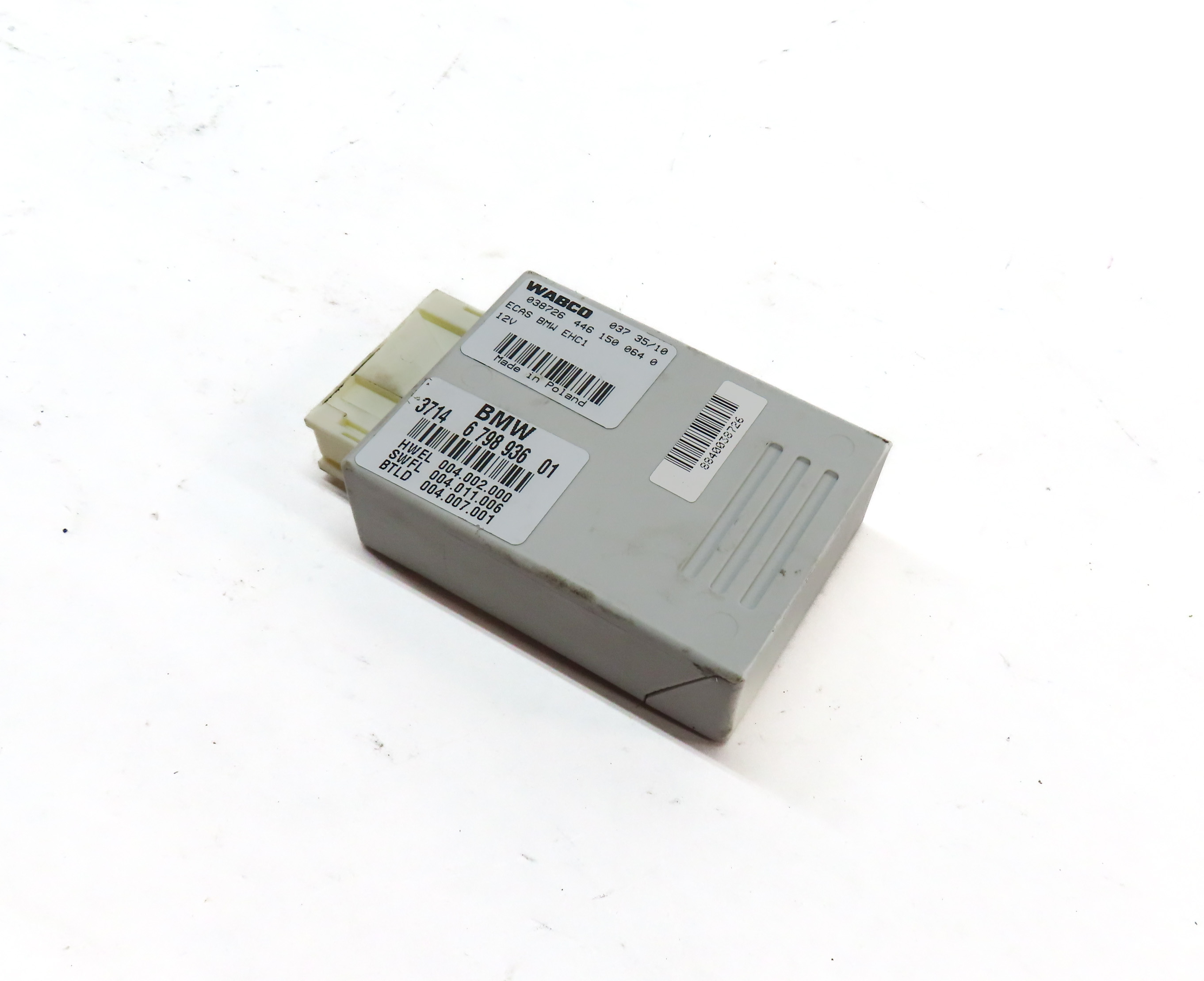 09-17 BMW  535iGT 550iGT 7 SERIES (F02 F07) LWB COMPRESSOR AIR SUSPENSION MODULE — exact item pictured